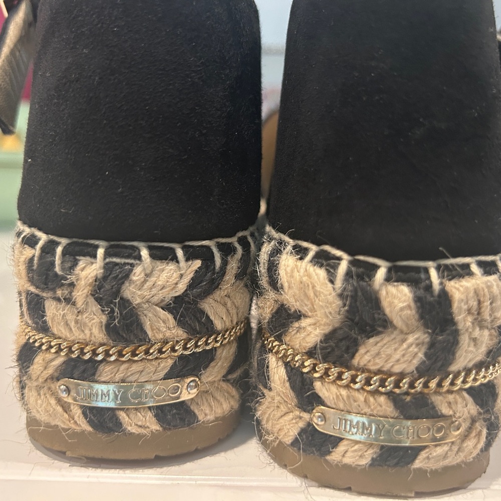 Jimmy choo suede espadrilles - Picture 3 of 7
